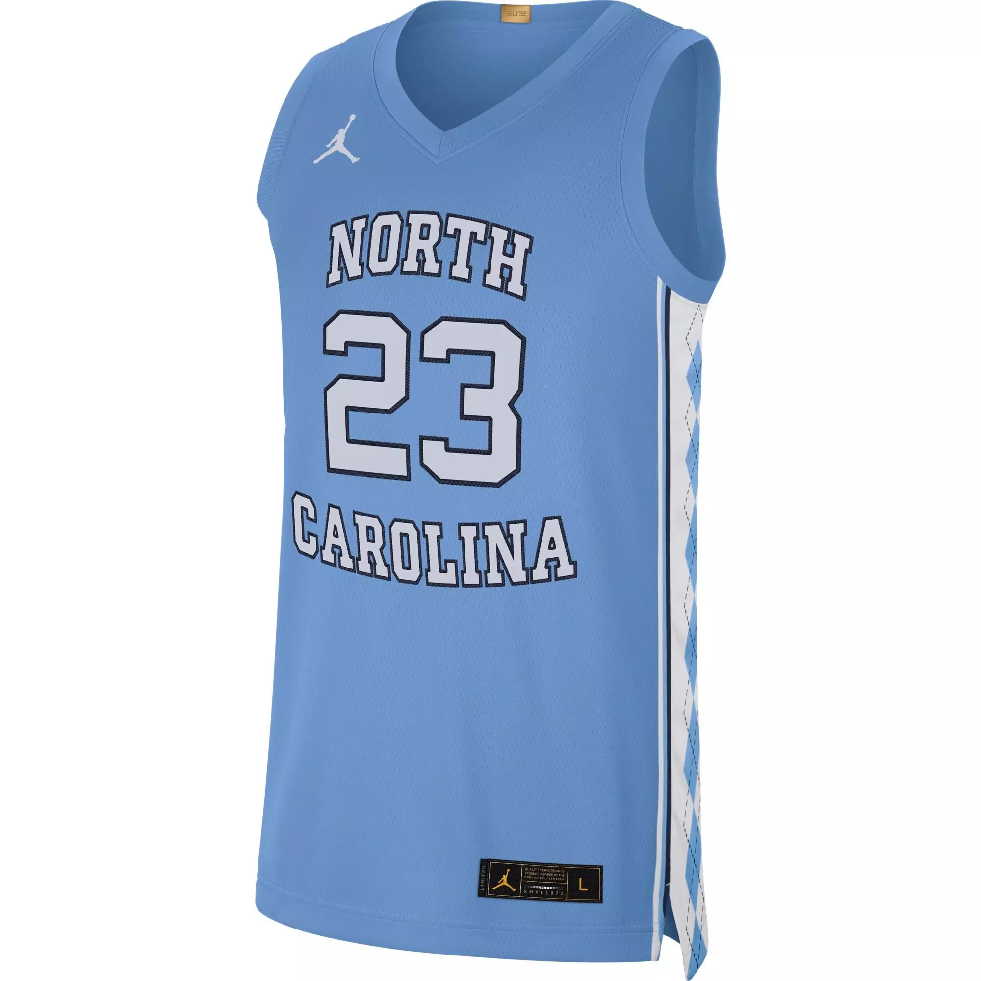 Michael jordan north hot sale carolina jersey black